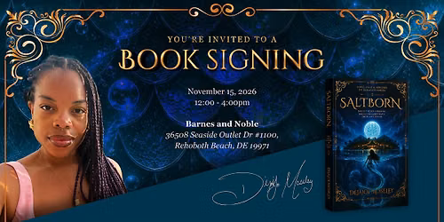 Saltborn Book Signing ~ Rehoboth Beach, DE
