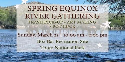 Spring Equinox River Gathering: Community Service