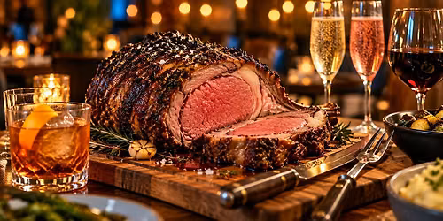 Whiskey, Wine & Prime Rib Night