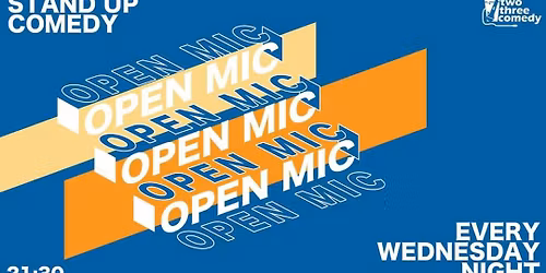 Wednesday Open Mic!