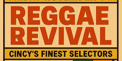Reggae Revival - All Vinyl All Night Dance