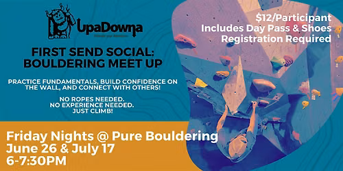 First Send Social: Bouldering Meet Up