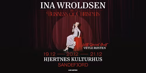 Ina Wroldsen - The Business of Christmas \/\/ Hjertnes kulturhus