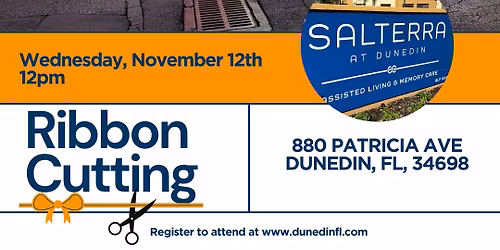 Ribbon Cutting for Salterra at Dunedin