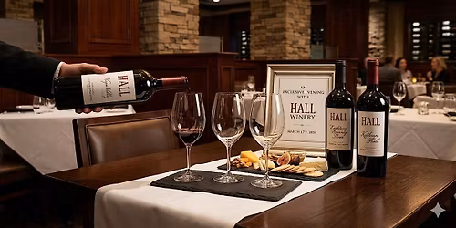 An Exclusive Evening with HALL Winery & VP of Winemaking Megan Gunderson