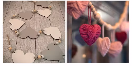 DIY Workshop: 72" Beaded Valentine Garland - January 31st (3:00pm-5:00pm)