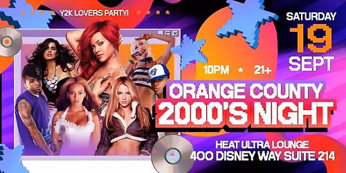 LOVE 2000s PARTY @ HEAT ULTRA LOUNGE OC