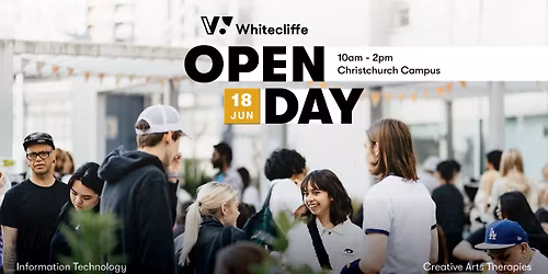 Whitecliffe Open Day - Christchurch Campus