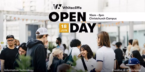 Whitecliffe Open Day - Christchurch Campus