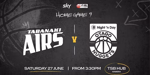 Taranaki Airs v Otago Nuggets