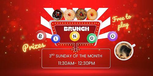 June Brunch Bingo at Lazy Dog Donuts