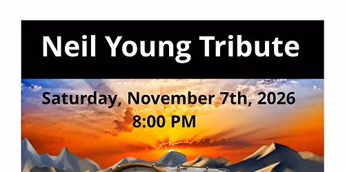 Neil Young Tribute SUGAR MOUNTAIN with SOHO SAINTS!