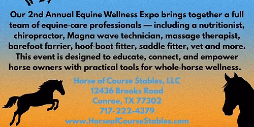 Equine Wellness Expo
