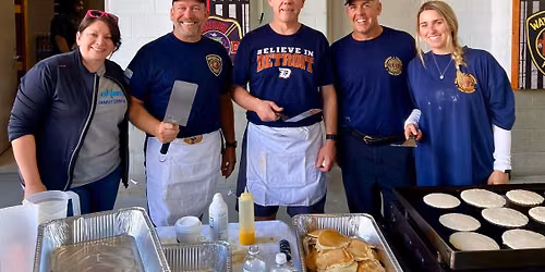 Waterford Police & Fire Longest Breakfast Table Event