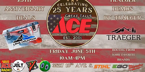 Celebrating 25 Years of Great Falls Ace