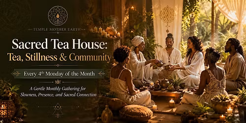 Sacred Tea House: Tea, Stillness & Community