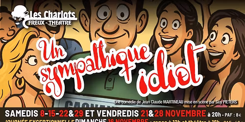 THEATRE FREUX - UN SYMPATHIQUE IDIOT - NOVEMBRE 2025
