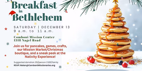 Breakfast in Bethlehem