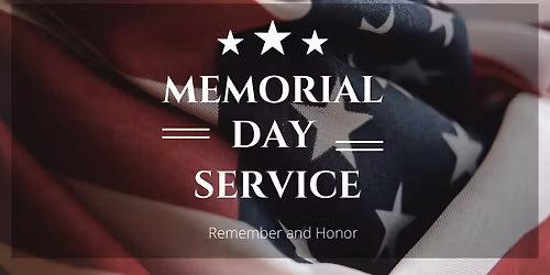 Memorial Day Service