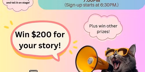 Saskatoon Story Lab (6PM) and Story Jam (7PM)!