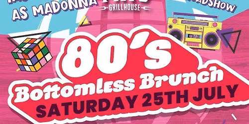 80s bottomless brunch @ Fry\u2019s Grillhouse