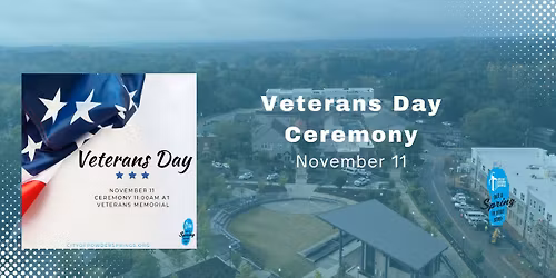 Veterans Day Ceremony