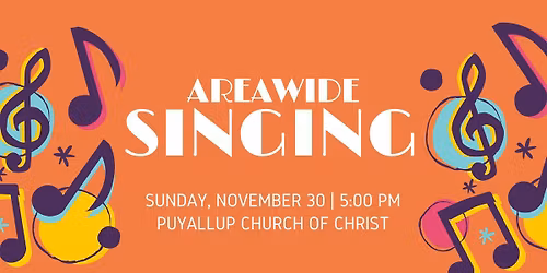 5th Sunday Areawide Singing