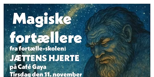 Magiske fort\u00e6llere p\u00e5 Caf\u00e9 Gaya