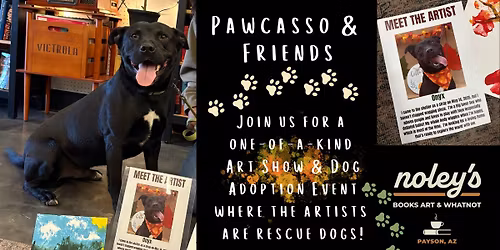 Pawcasso & Friends at Noley's with the Humane Society of Central Arizona