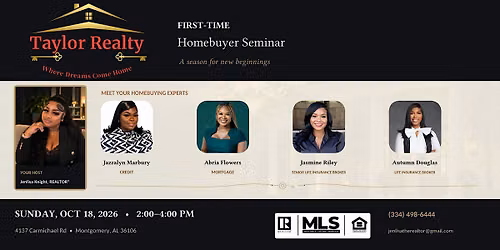 First-Time Home Buyer Seminar: Turning Your Dream Into Reality