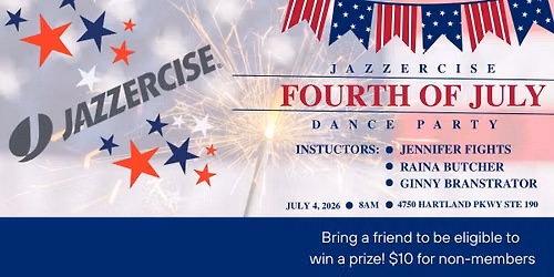 Fourth of July Jazzercise Class