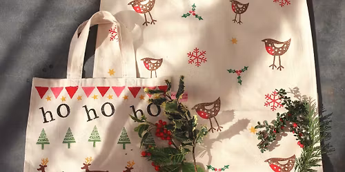 Block Printing Workshop: Festive Gift Sack