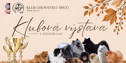 Klubov\u00e1 v\u00fdstava KCH\u0160 s titulem CAC