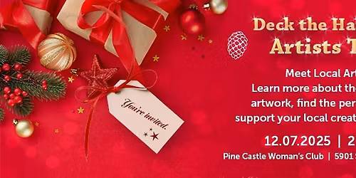 Deck the Halls with Artist Talks