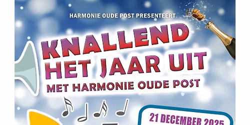 Knallend het jaar uit met harmonie oude post