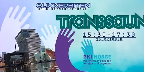 Trans sauna 26. oktober i Oslo