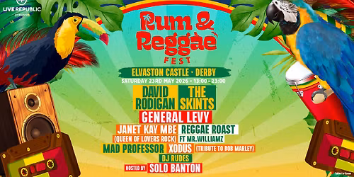 Rum & Reggae 2026 | Elvaston Castle, Derby
