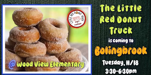 Apple Cider Donut Truck coming to BOLINGBROOK!!