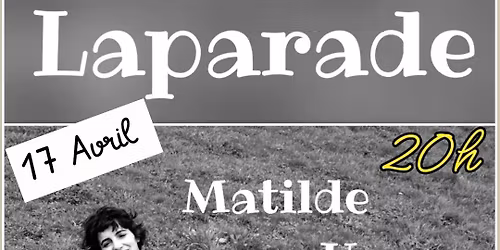 Matilde sans H au Coups d'R Caf\u00e9 de Laparade 