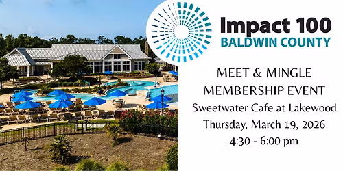 Meet & Mingle at Sweetwater Cafe at Lakewood Club
