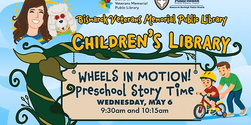 "Wheels in Motion" Preschool Story Time