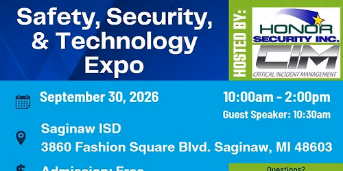 Safety, Security, & Technology Expo