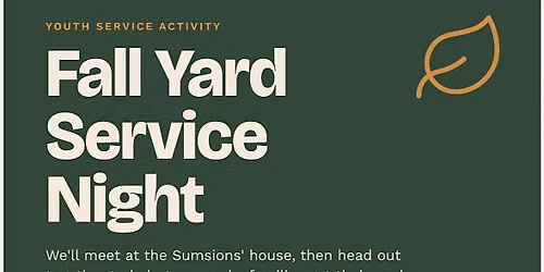 Fall Yard Service Night