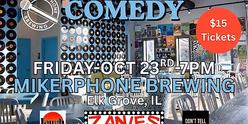 Stand up at Mikerphone Brewing