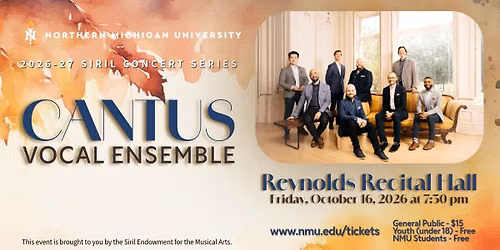 Siril Concert Series:  Cantus