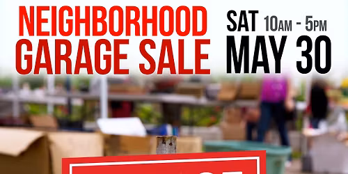 Neighborhood Garage Sale \ud83c\udfe1 Church & Seldon by Karen & Co Realtors