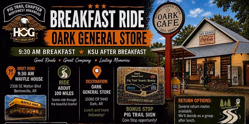 HOG2075 Breakfast Ride September 2026