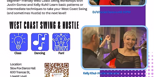 Beginner & Intermediate West Coast Swing