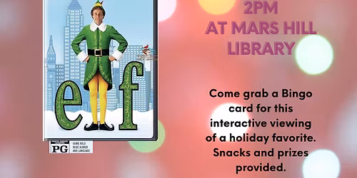 Christmas Movie BINGO