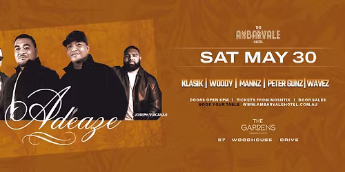 Adeaze Live at The Ambarvale Hotel 